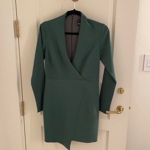 Nookie size M long sleeve green bodycon-like dress never worn